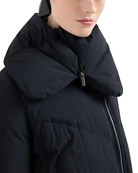 Pillow Collar Puffer Coat