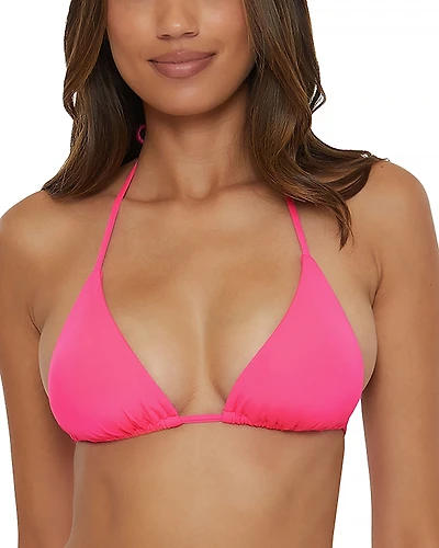 Becca by Rebecca Virtue Color Code Triangle Bikini Top