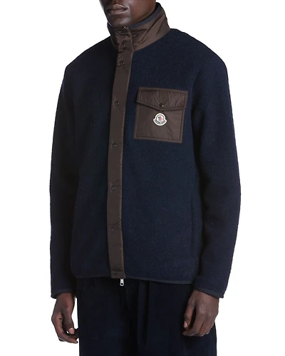 Teddy Fleece Zip Cardigan