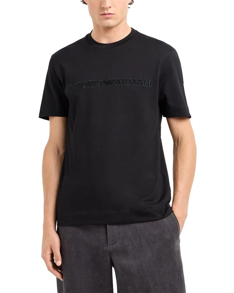 Embroidered Logo Tee