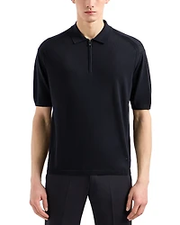 Emporio Armani Zip Sweater Polo