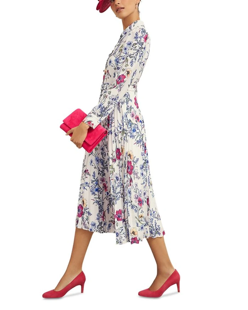 Ashleen Floral Print Shirtdress