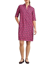 Hobbs London Marciella Printed Shift Dress