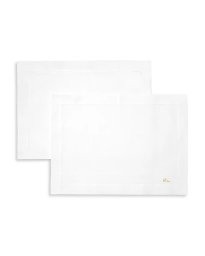 Pratesi Bianchissima Oblong Placemats, Set of 4
