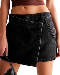 Free People Wynne Denim Skirt