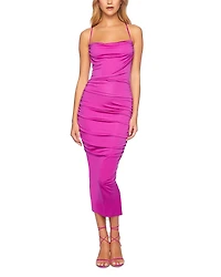 Susana Monaco Cowl Neck Bodycon Dress