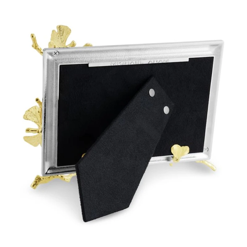 Butterfly Ginkgo Gold Reflective Frame
