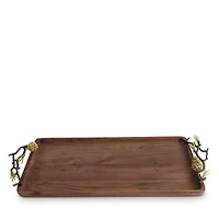 Michael Aram Pine Cone Medium Wood Tray