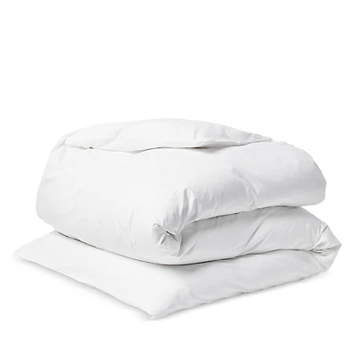 Coyuchi Heritage Percale Duvet Cover, Full/Queen