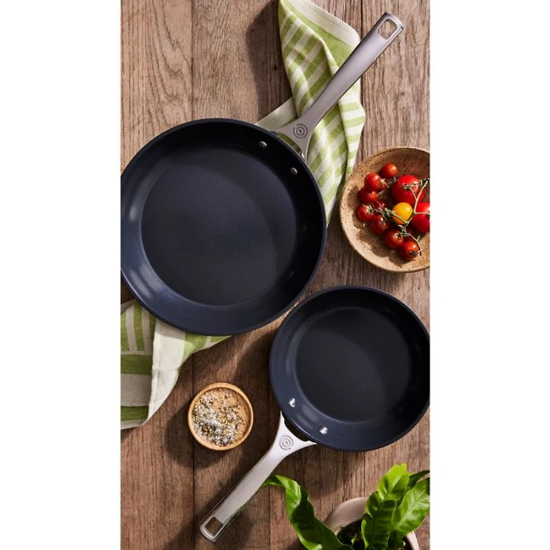 Essential Nonstick Ceramic 8" and 10" Frypan Set