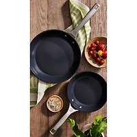 Essential Nonstick Ceramic 8" and 10" Frypan Set