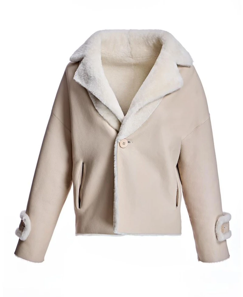 Reversible Shearling Jacket