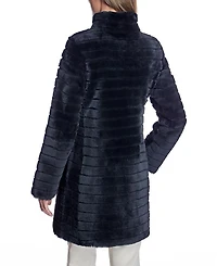 Grooved Shearling Jacket