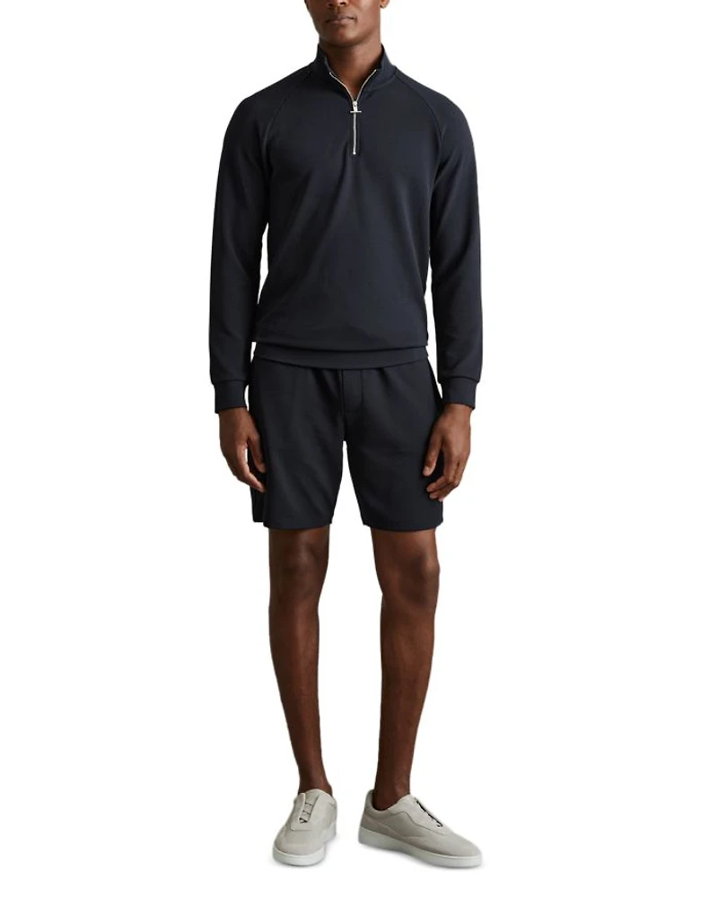 Illinois Quarter Zip Textured Sweatshirt