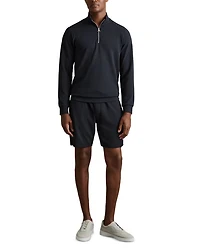 Illinois Quarter Zip Textured Sweatshirt