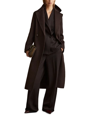 Lucia Long Double Breasted Coat