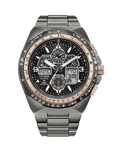 Eco Drive Promaster Air Skyhawk Watch, 46mm