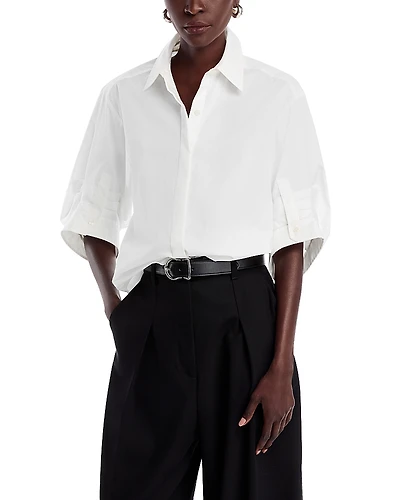 Simkhai Gemma Poplin Shirt