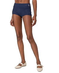 Edikted Weekender Knit Micro Shorts