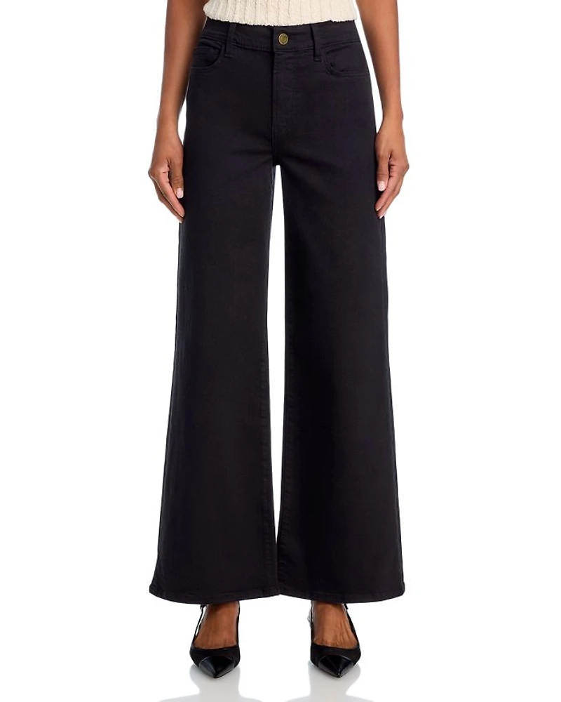 Le Slim Palazzo High Rise Wide Leg Jeans