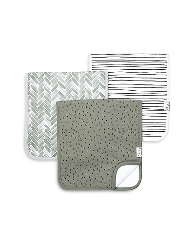 Copper Pearl Alta Burp Cloth Set, 3 Pack