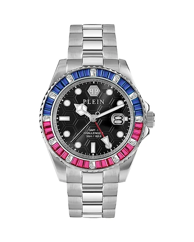 Philipp Plein Gmt-i Challenger Baguettes Watch