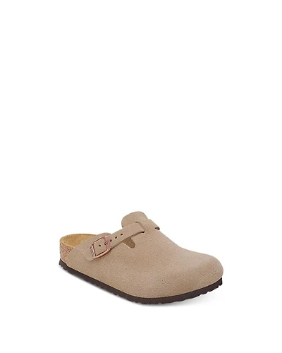 Unisex Boston Kid Suede Leather Clogs - Toddler, Little