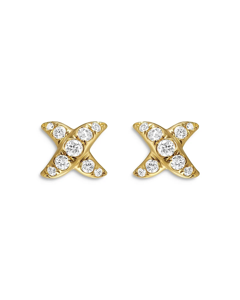 David Yurman Crossover X Stud Earrings
