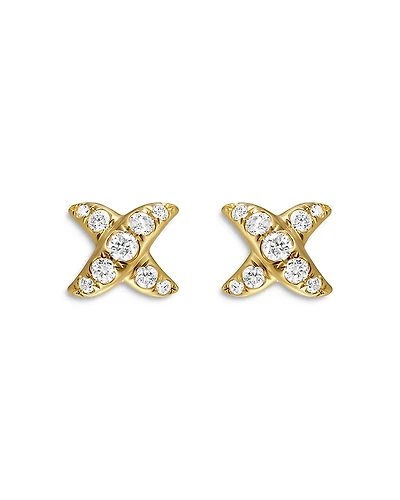 David Yurman Crossover X Stud Earrings