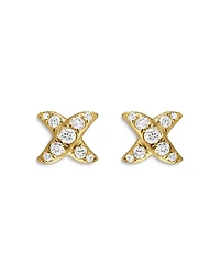 David Yurman Crossover X Stud Earrings