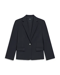 Theory Single Button Slim Fit Blazer