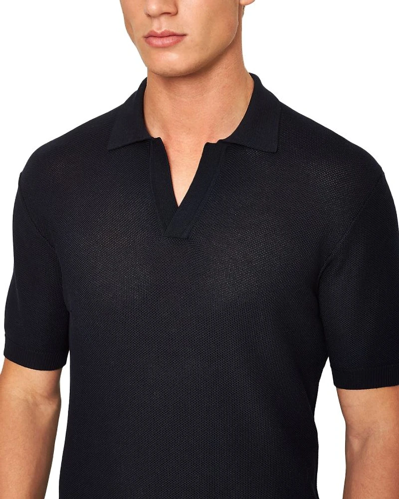 Horton Cotton Piqué Tailored Fit Polo Shirt