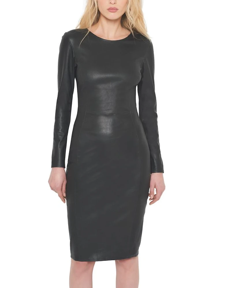 Mrs Smith Stretch Leather Dress