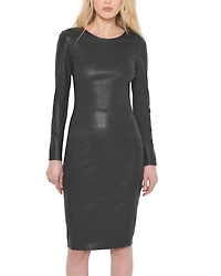 Mrs Smith Stretch Leather Dress