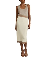 Nia Knitted Pencil Skirt