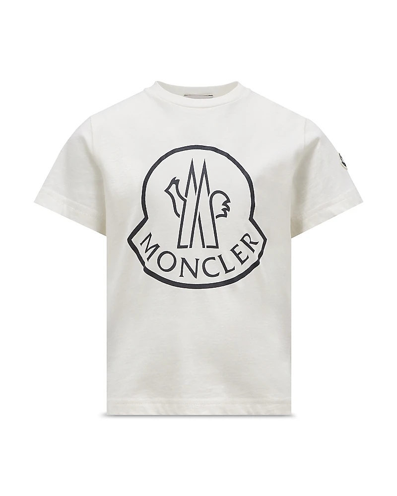 Moncler Boys' Short Sleeve Logo Tee - Big Kid