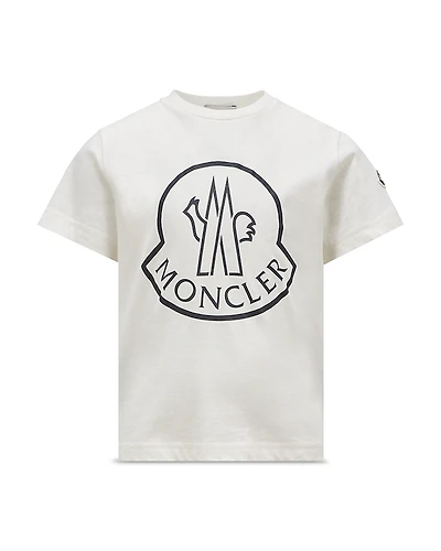 Moncler Boys' Short Sleeve Logo Tee - Big Kid