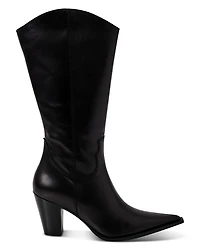 Women's Copenhagen Pointed Toe Block Heel Boots
