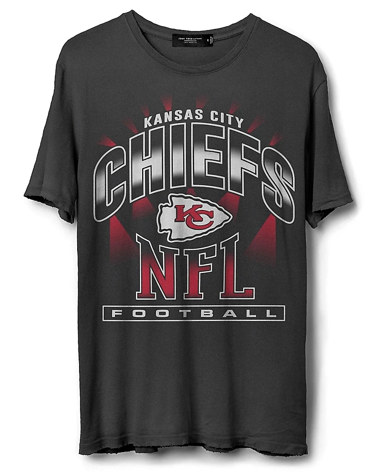 Junk Food Clothing Unisex Nfl Kansas City Chiefs Chrome Flea Market Tee