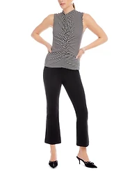 Sigourney Pintuck Cropped Pants