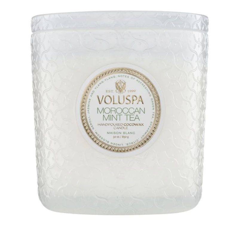Moroccan Mint Tea Boxed Luxe Candle 30 oz.