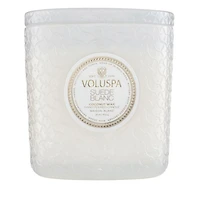 Suede Blanc Boxed Luxe Candle 30 oz.