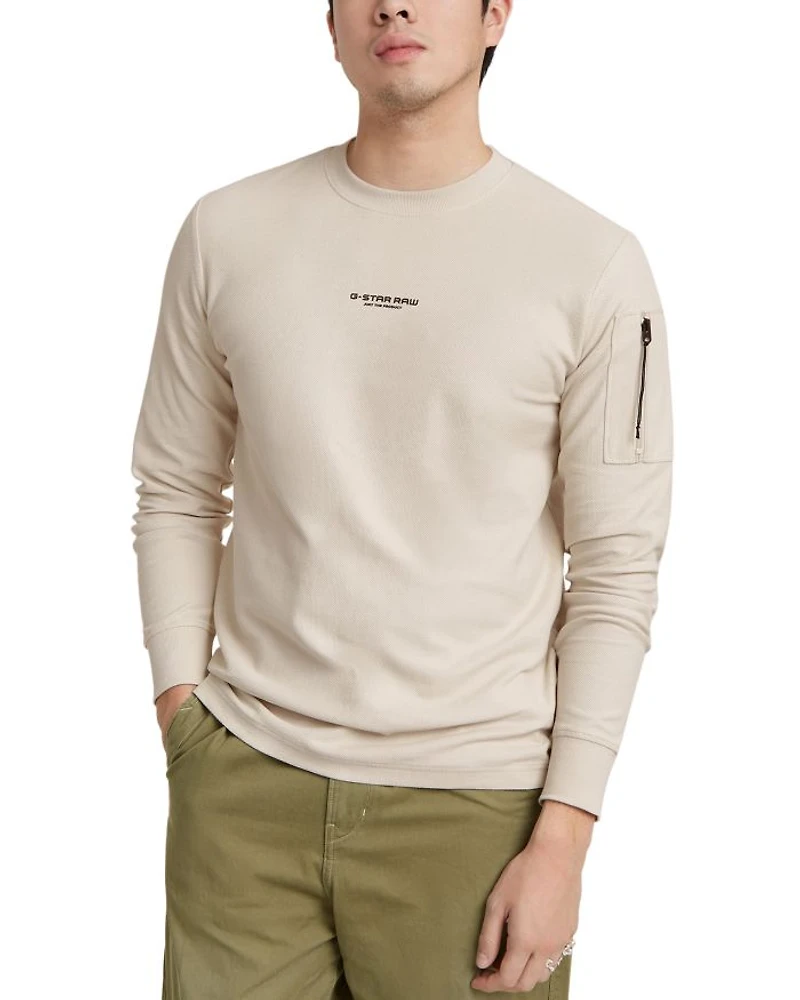 P-3 Tweeter Cotton Sweater Knit Tee