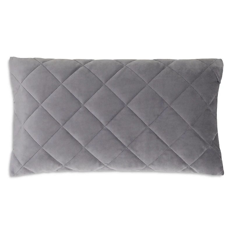 Frette Quilted Velvet Boudoir Sham