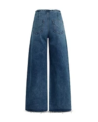 High Rise Wide Leg Jeans Mallorca