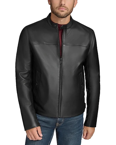 Andrew Marc Macalister Racer Jacket