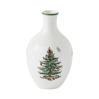 Spode Christmas Tree 6 Posy Vase