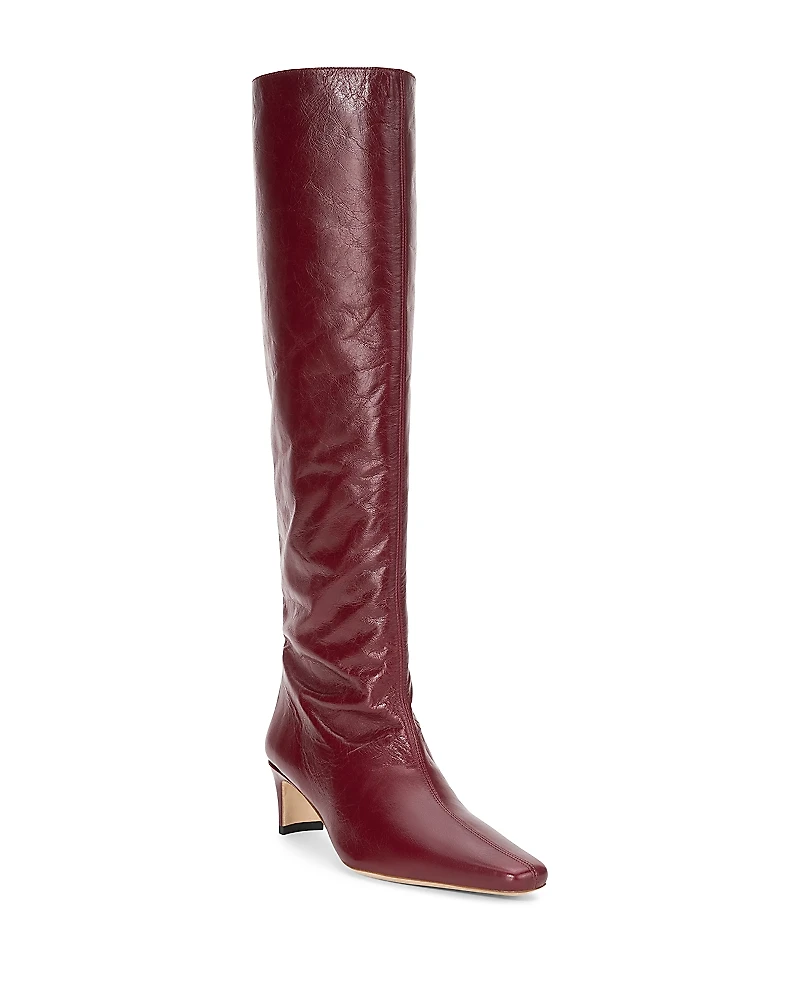 Staud Women's Wally Leather Tall Boots