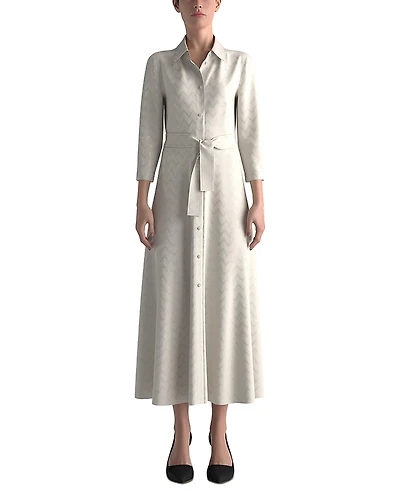 Pinko New Sushi Belted Shirt Dress