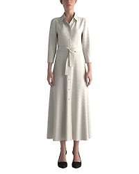 Pinko New Sushi Belted Shirt Dress